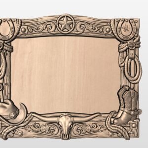 "Western Frame" STL