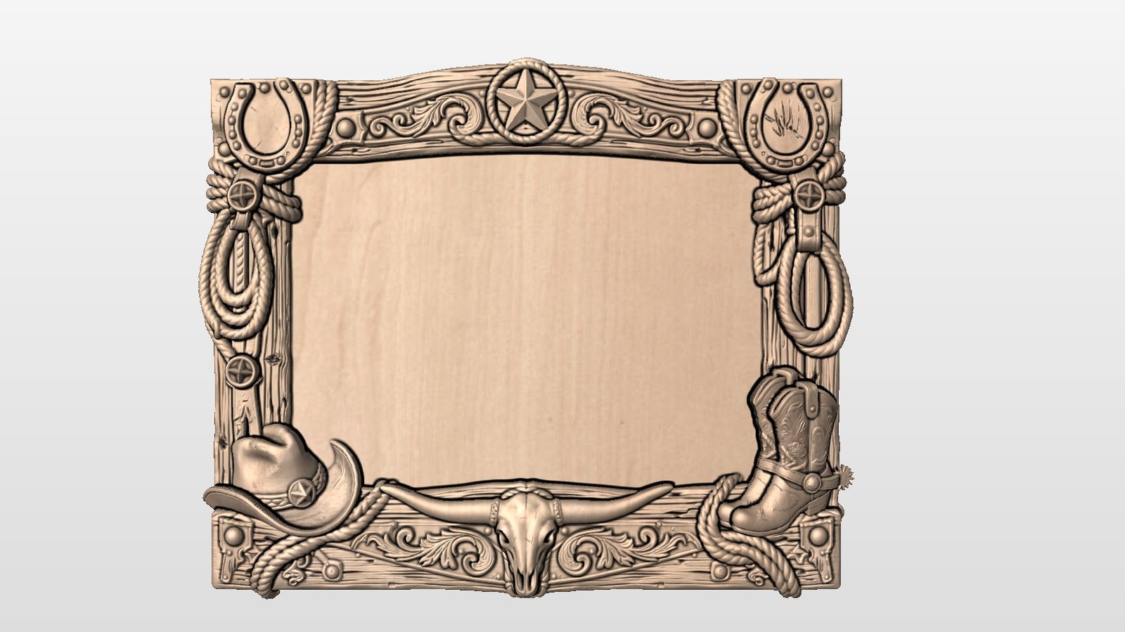 “Western Frame” STL